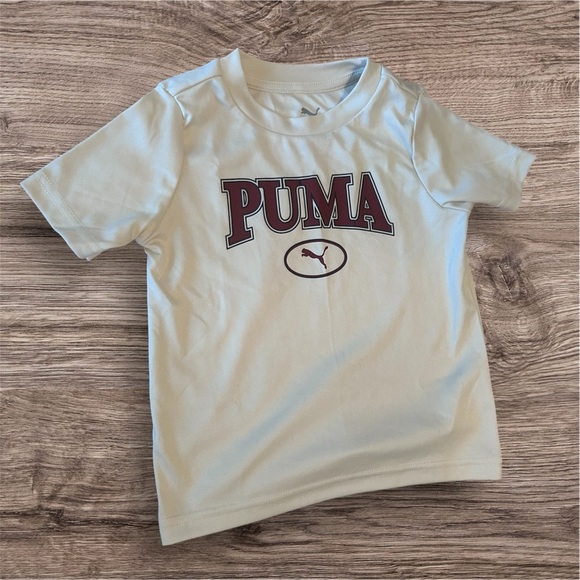 Puma Cream Graphic T-Shirt - Picture 2 of 7